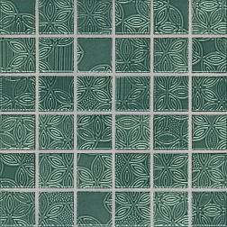Jasba Floris Green Intensiv Мозаика 5х5 31,6х31,6 см