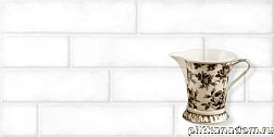 Березакерамика Брик Декор сервиз-2 белый 30х60 см