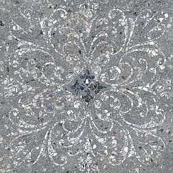 Керама Марацци Терраццо SG632900R Керамогранит серый тёмный декорированный обрезной 60х60 см