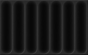Unitile (Шахтинская плитка) Марсель 02 Черный низ Матовая Настенная плитка 25х40 см