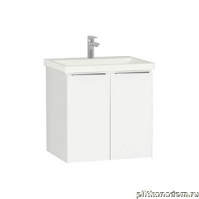 Vitra Central 58923 Шкаф под раковину with doors, 60 White High Gloss, SSG wb