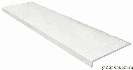 Gres de Aragon Urban Anti-Slip Blanco Белая Матовая Ступень фронтальная 31,5х119,7 см