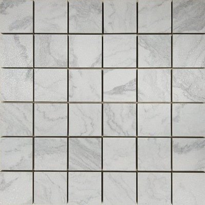 Azteca Ceramica Domino MSCDSWH Soft White Бепая Лаппатированная Мозаика 30х30 (4,8х4,8) см