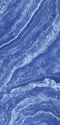 Flavour Granito Novella Blue High Glossy Синий Полированный Керамогранит 60x120 см