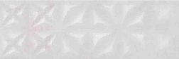 Cersanit Apeks Настенная плитка рельеф светло-серая (ASU522D) 25x75 см