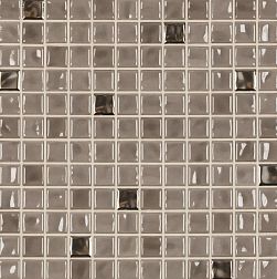 Jasba Amano Taupe Metallic Mix Мозаика 2х2 31,6х31,6 см