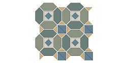 Top Cer Abu Dhabi Sheet Микс Матовая Мозаика 29,6х29,6 см