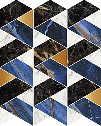 Naxos Rhapsody Mosaic Mood Blue Мозаика 30х34 см
