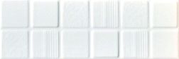 Gracia Ceramica Provenza White Плитка настенная 01 10х30 см