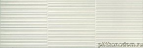 Azulejos Alcor Rotterdam Rel White Настенная плитка 28,5х85,5 см