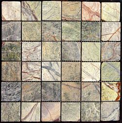 Art Natura Marble Mosaic Rain Forest Green Мозаика 30,5х30,5 см