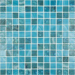 Vidrepur Nature Sky №5707 (на сетке) Голубая Матовая Мозаика 31,7х31,7 (2,5x2,5)
