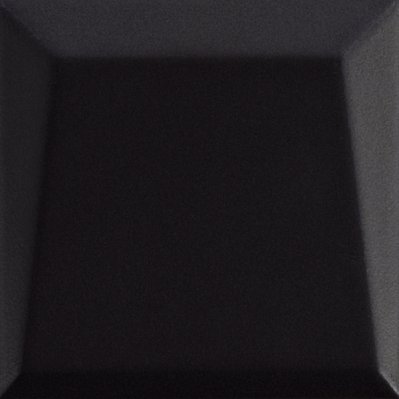Ava Ceramica UP Lingotto Black Matte Черная Матовая Настенная плитка 10x10 см