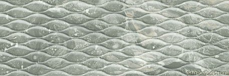 Azteca Ceramica Nebula R90 Grill Grey Rett Настенная плитка 30х90 см