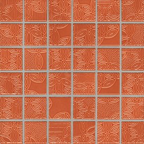 Jasba Floris Rot Intensiv Мозаика 5х5 31,6х31,6 см