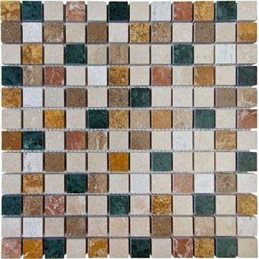 Chakmaks Mosaic Anatolian Stone 23х23 Lete Мозаика 30,5х30,5 (2,3х2,3) см