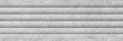 Espinas Ceram Marfil Light Gray Line Decor Серая Глянцевая Настенная плитка 30x90 см