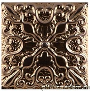 Azzo Ceramics Lacio Croce Gold Настенная плитка 10х10 см