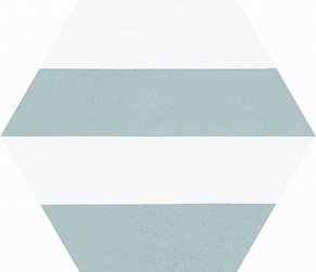 Codicer 95 Porto Hex. Capri Aqua Керамогранит 22x25 см