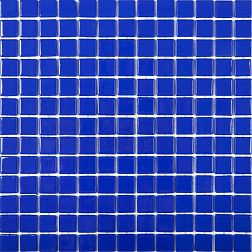 Togama Pools Azul Fuerte Poliu Синяя Глянцевая Мозаика 34х34 (2,5х2,5) см