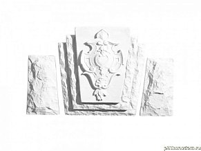 UniStone 1 Белый Замковый камень 16,1x24,2x6,5 см