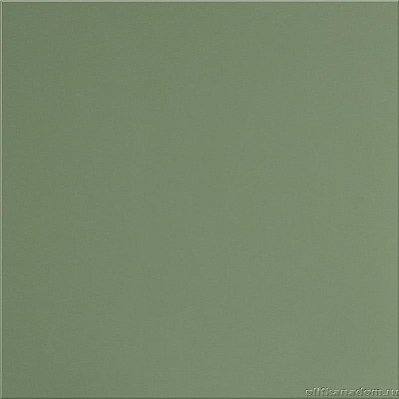 Уральский гранит Керамогранит UF007 (зеленый, моноколор) Полированный 60х60 см