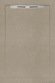 Aquanit Slope Душевой поддон из керамогранита, цвет Arc Vizon, 90x135