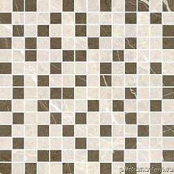Vitra Marmori K945626LPR Сан Лорен Черный Mix Мозаика 29,4х29,4 (3х3) см