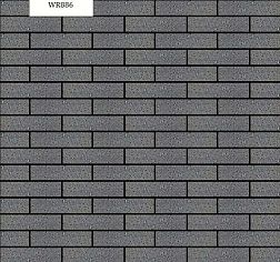 Lopo Clay brick Matta Dark Grigio Серая Матовая Настенная плитка 6х24 см