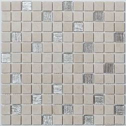NS-mosaic Stone series К-755 Камень матовый Серая Мозаика 29,8х29,8 (2,3х2,3) см