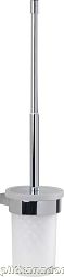 Gedy Canarie, настенный стеклянный ёрш с тепескопической ручкой, хром, A233/03(13)