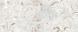 Marca Corona Mirabilia J144 Coral Jungle Белая Матовая Настенная плитка 50x120 см