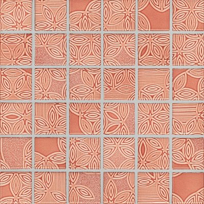 Jasba Floris Rot Мозаика 5х5 31,6х31,6 см