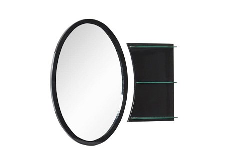 Зеркало Aquanet Опера L/R 70 черный