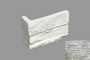 Камнелит Искусственный Камень Сланец Классический Серый Угол 9,5х23 см