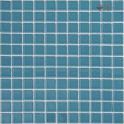 NS-mosaic Crystal series S-467 стекло Голубая Глянцевая Мозаика 30х30 (2,5х2,5) см