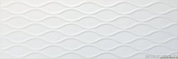 Sanchis Azulejos Colours Chain White Белая Матовая Ректифицированная Настенная плитка 40x120 см