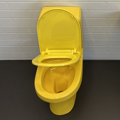 Comforty Моноблок детский 2311Y (жёлтый), сиденье полипропилен с микролифтом