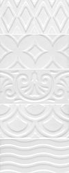 Керама Марацци Авеллино 16017 Mix Настенная плитка белый структура 7,4х15 см