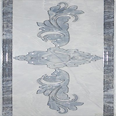 Евро-Керамика Дельма В 24 DL 3108 TG Серый Глянцевый Бордюр 7,7х27 см