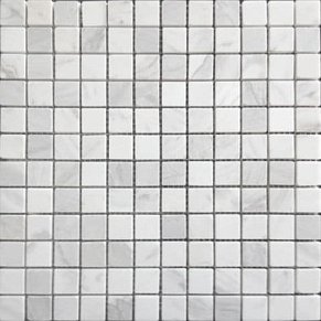 Caramelle Pietrine 4мм Dolomiti Bianco Мозаика 29,8х29,8 (2,3х2,3) см