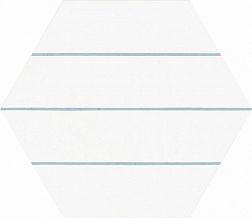Codicer 95 Porto Hex. Savona Aqua Керамогранит 22x25 см