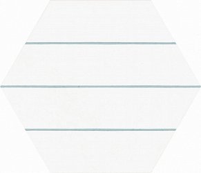 Codicer 95 Porto Hex. Savona Aqua Керамогранит 22x25 см
