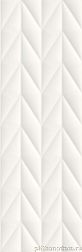 Плитка Meissen French Braid белый рельеф 29х89 см