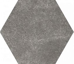 Equipe Hexatile Cement Black Керамогранит 17,5х20 см