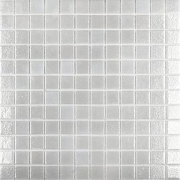 Vidrepur Shell № 563 White Белая Глянцевая Мозаика 31,7х31,7 (2,5х2,5 на сетке)
