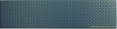 Wow Texiture Pattern Mix Ocean Синяя Матовая Структурированная 6,25x25 см