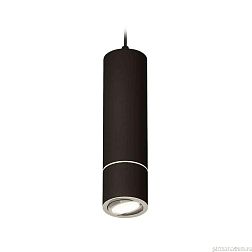 Комплект подвесного светильника Ambrella light Techno Spot XP7402040 SBK/PSL черный песок/серебро полированное (A2311, C7456, A2070, C7402, N7003)