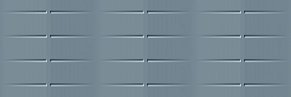 Cristacer Colormatt Indigo Rel Синяя Матовая Рельефная Настенная плитка 30x90 см