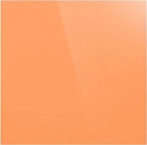 Уральский гранит Керамогранит UF026PR (насыщенно-оранжевый, моноколор) Полированный 60х60 см